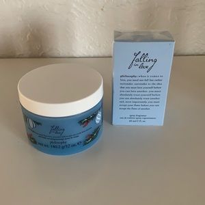 New Philosophy Falling in Love Salt Body Scrub and Spray Fragrance